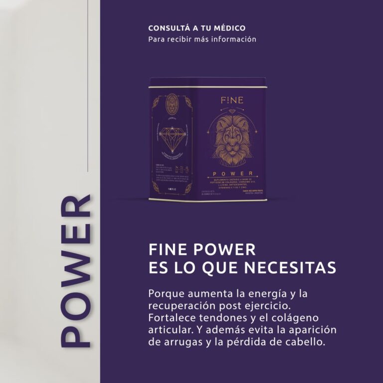 Complemento dietario F!NE POWER
